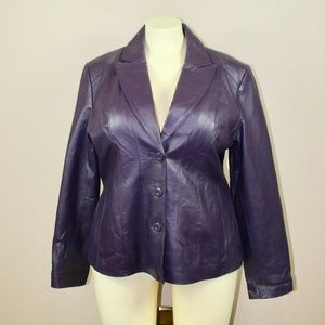 East 5th	Purple Leather Jacket